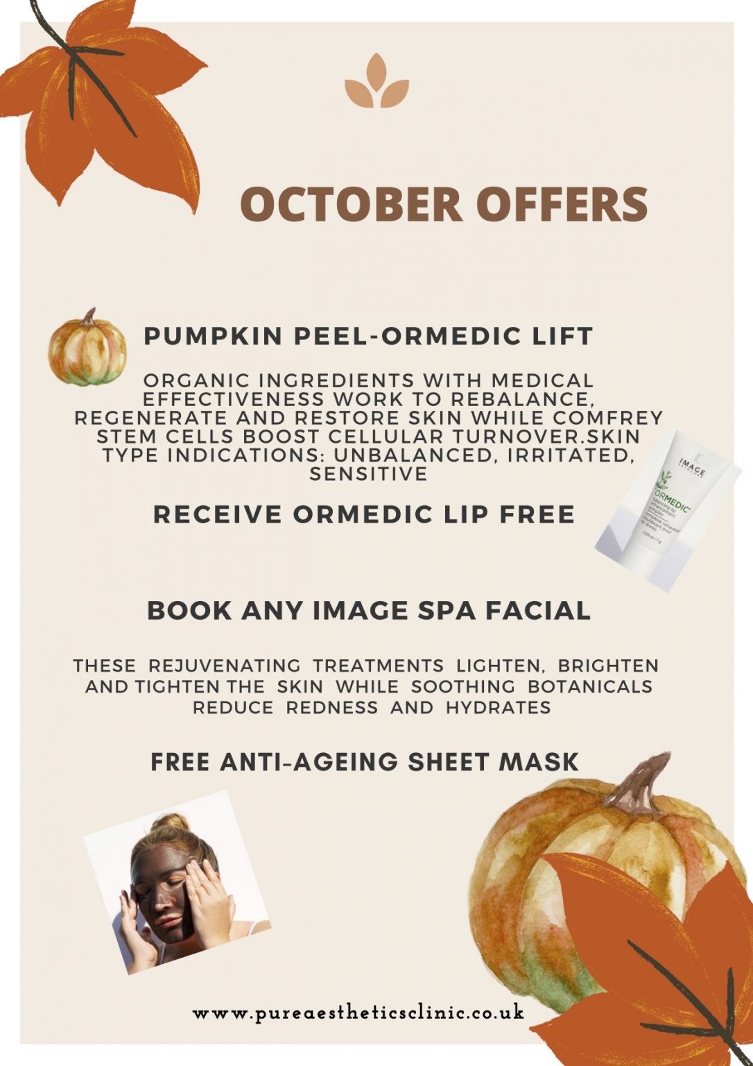 OCTOBER OFFERS